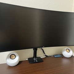 LG34インチ
ウルトラワイドモニターの画像