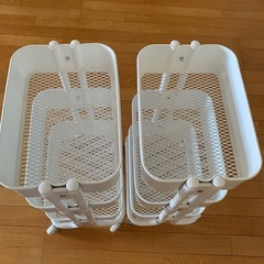 IKEAキャスター付きワゴンセットの画像