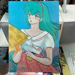 うる星やつら　下敷きとキーホルダー の画像