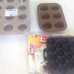 食器、タンブラー、みじん切り器、箸、カヌレ型、たこ焼き機の画像