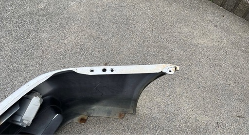 R34 ER34 HR34 スカイライン　前期　純正フロントバンパー　ダクト付き　白