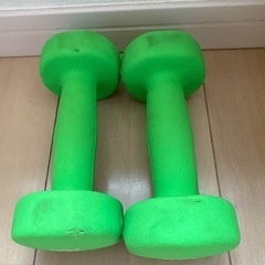 ダンベルセット 1kg 2kg シェイプアップ フィットネス カラーダンベルの画像