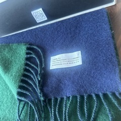 LOEWE バイカラースカーフ(ウール&カシミア)の画像