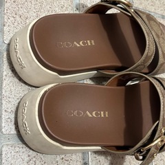 COACH⭐︎厚底サンダル⭐︎ウェッジバンド⭐︎サイズ22.5センチ相当の画像
