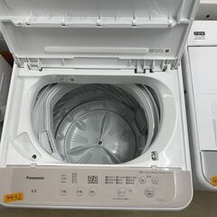 リサイクルショップどりーむ荒田店　No4432 洗濯機　パナソニック　２０２２年製　高年式♪　６ｋｇ容量　ちょっと大き目で便利♪の画像