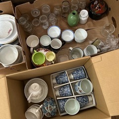 決まりまし！食器、レトロ、大量の画像