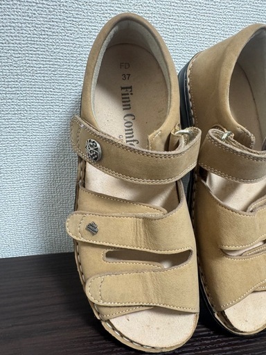 Finn Comfort ベージュ コンフォートサンダル 27