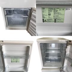TWINBIRD HR-F911  ツインバード ノンフロン 2ドア冷凍冷蔵庫 110L 2021年製の画像