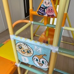 アンパンマン うちの子天才 ブランコパークDX ジャングルジム 滑り台 すべり台 アンパンマンおもちゃ2歳 3歳の画像