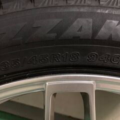 Lexus ISに購入した冬用タイヤ・ホイールの画像