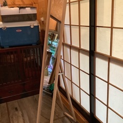 姿見　全身鏡　スタンドミラーの画像