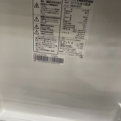 リサイクルショップどりーむ荒田店　No4434 冷蔵庫　ハイセンス　２０１９年製　１２０L　お手頃価格♪の画像