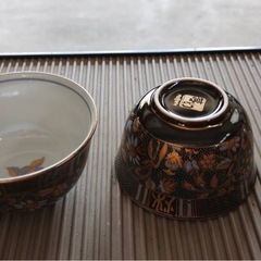 蓋付き湯のみ 7個セットの画像