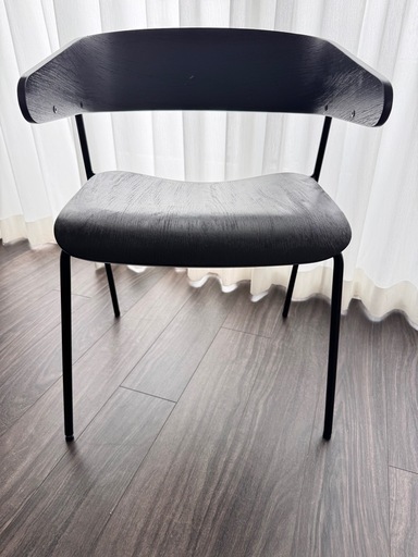 【4脚セット】高さ調整OK✨掃除ラクラクな北欧風チェア