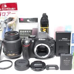 すぐ撮影OK Nikon D5200 バリアングル回転液晶 スマホ転送の画像