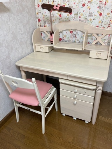 【カリモク】学習机セット