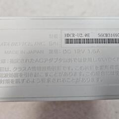 テレビ用外付HDD 2.0TB I-O DATA HDCR-U2.0Eの画像