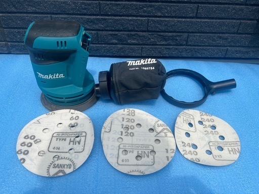マキタ　125mm充電式ランダムオービットサンダ