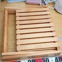 0823-025 木製折りたたみラックの画像