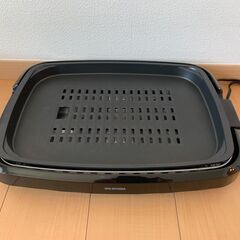 アイリスオーヤマ　ホットプレート 2枚付きの画像