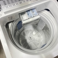 💥激安💥🏅１ヶ月保証〜🏅パナソニック8KG洗濯機　2017年　NA-FA80H5 ホワイト　ECONAVIの画像