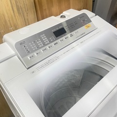 💥激安💥🏅１ヶ月保証〜🏅パナソニック8KG洗濯機　2017年　NA-FA80H5 ホワイト　ECONAVIの画像