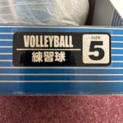 中販紅　【Week】未使用近　mizunoミズノ株式会社 VaLLEY BALL球　5号　現状渡し　08-23-02 の画像