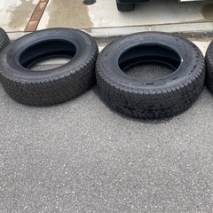ミシュラン LATITUDE TOUR 265/65R17　150プラド純正タイヤ　4本セットの画像