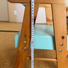 椅子　青色　子供用　ジュニアチェア　チャイルドチェア　　の画像
