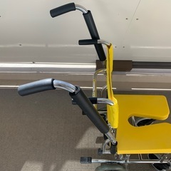 介護用品　シャワー用 車いす カワムラサイクル KS10 黄色 入浴用車いす 車いす 車椅子 介護 の画像