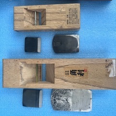 鉋　キング砥石2種類の画像