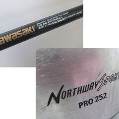 カワサキ パークゴルフクラブ 右打ち用 NORTHWAY SPORTS PRO252 約85cm ノースウェイスポーツ kawasaki 札幌市 屯田店の画像