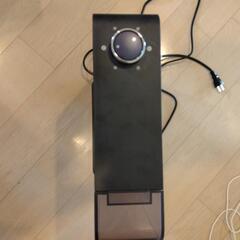 【美品】山善 セラミックファンヒーター DKF-M121(W)の画像