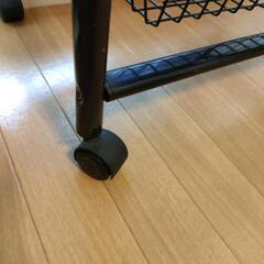 黒　スチールラックの画像