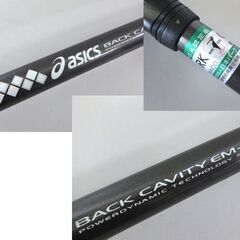 アシックス パークゴルフクラブ BACK CAVITY EM-121 約86cm 右利き用 asics NPGA認定 札幌市 屯田店の画像