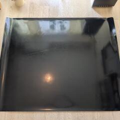 チェアマット 160×130cm ブラックの画像