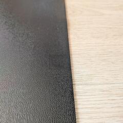 チェアマット 160×130cm ブラックの画像