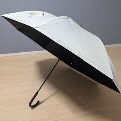 カインズ　晴雨兼用長傘　オフホワイト　男女兼用の画像