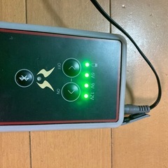 空調風神服　 日本製　　 安全　 安心　 ファン&バッテリーセット ブラック 中古  の画像