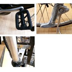 CYCOO 電動アシスト自転車 26インチ TDF-14Z ブラウン系 3段変速 バッテリー×1 充電器 西岡店の画像