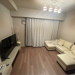 使用期間1か月ほど　L字ソファの画像
