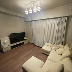 使用期間1か月ほど　L字ソファの画像