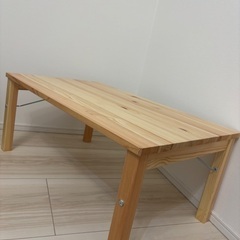 【新品未使用】ローテーブルの画像