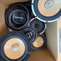 車スピーカーまとめ売りの画像