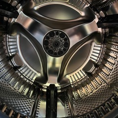 シャープ　ドラム式洗濯機　ES-X12C-SRの画像