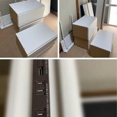 収納便利！引き出し付きベッド　　の画像