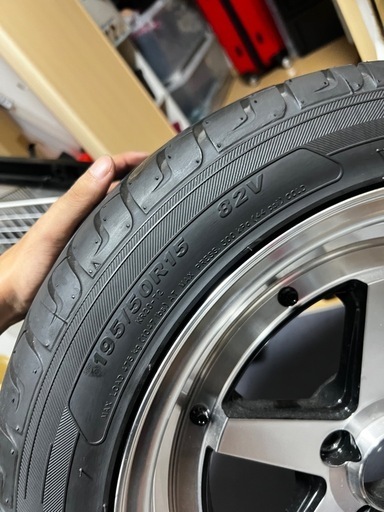 ホイール　15インチ7j pcd100 4穴ロンシャン風ホイール