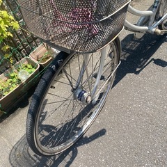 ママチャリ　自転車の画像