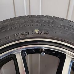 ⭐マイスター 16×6.5j　+50　 4穴　PCD100 ブリヂストン EP150 185/55R16 2020年 4本 ブラポリ の画像