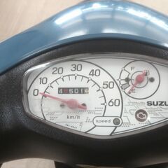 スズキ　レッツ　４スト　CA4AA　最終型　セル　キックで始動確認済み　すぐ乗れますの画像